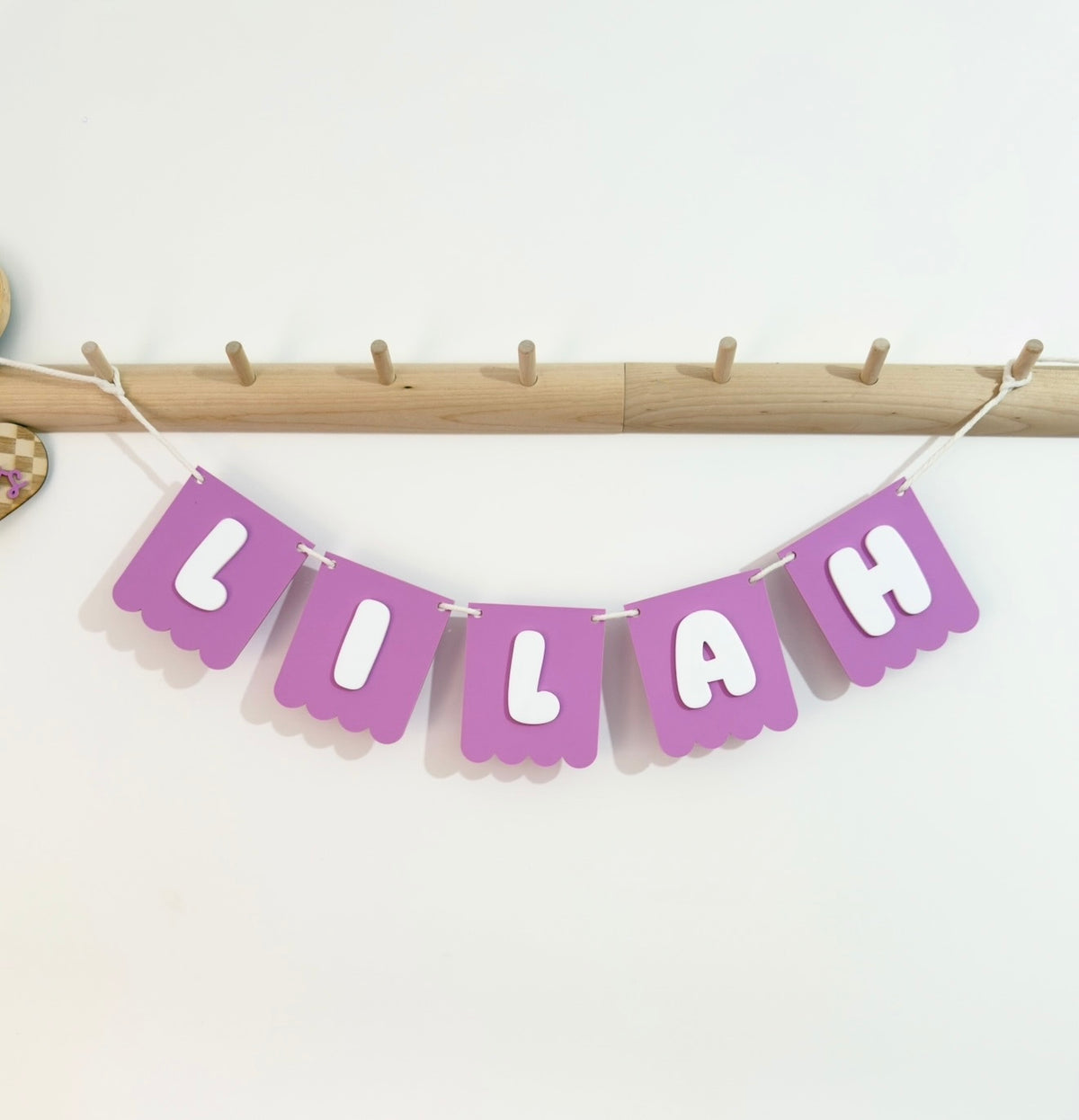 Bunting Name Banner