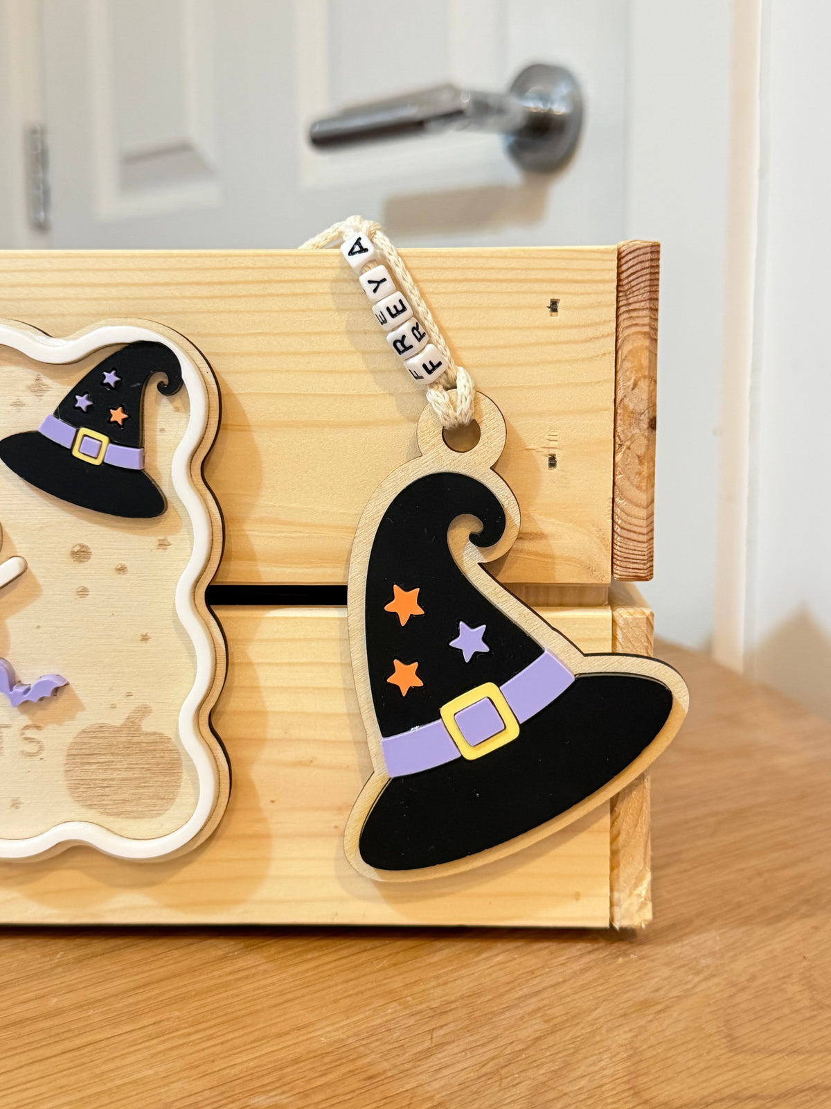 Boo crate Tags/hanging decor