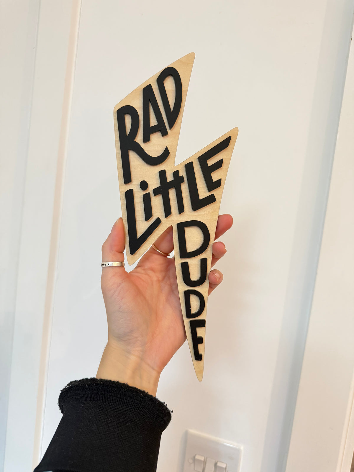 RAD LITTLE DUDE wall sign