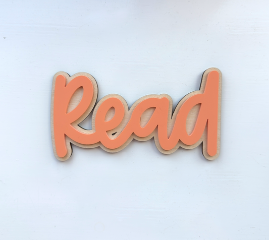 READ wall sign