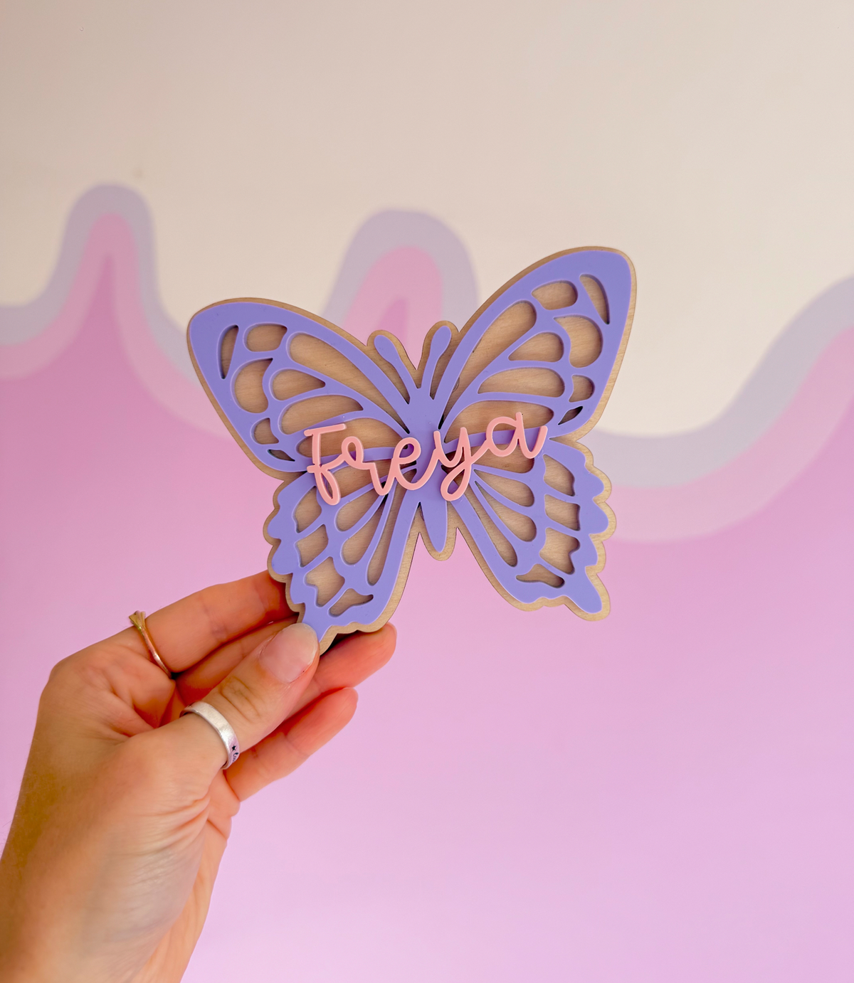 BUTTERFLY wall plaque